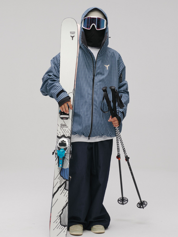 Winter Ticket Denim Steeze Baggy Ski Pants - Unisex