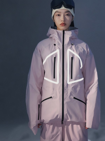 NIS SuperB Reflective Snow Tech Shell Jacket - Unisex