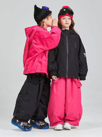 Doorek Kids 3M Thinsulate Adjustable Suspenders Snow Pants