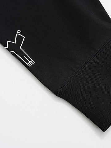 Winter Ticket Hip-Hop Snowboarding Pullover Top - Unisex