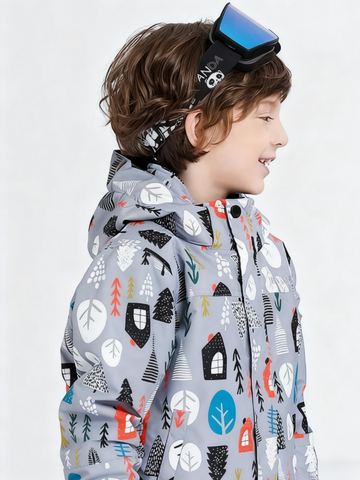 NANEND Kids OTG Ski Goggles