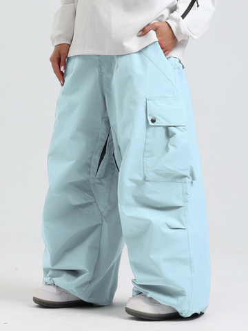 Gsou Snow Baggy Cargo Snowboard Pants - Unisex