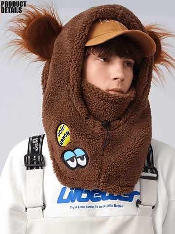 NANDN Animal Style Snow Helmet Hood