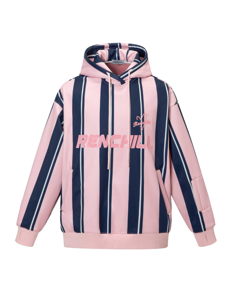 RenChill Winter Striped Snowboard Hoodie - Men's