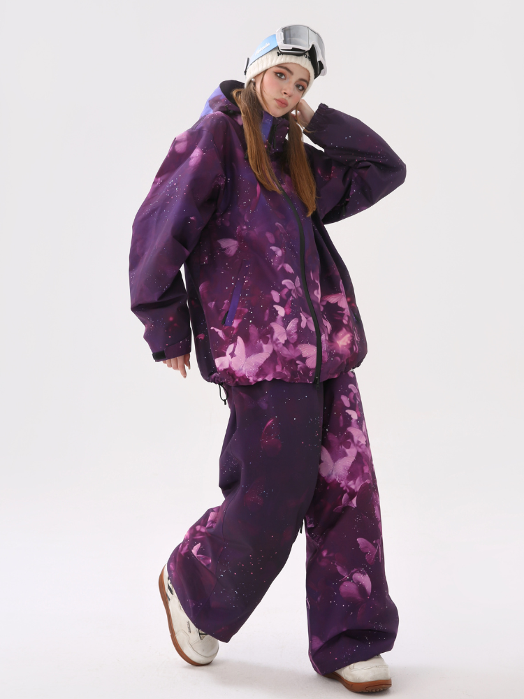 Molocoster 3L Dreamy Purple Snow Suit - Unisex