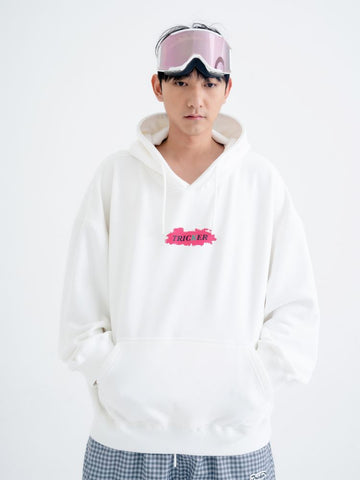 TRICKER White Frost Peak Fleece Hoodie - Men's