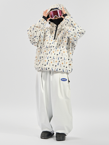Doorek Bunny Ear Pullover Snow Anorak - Unisex