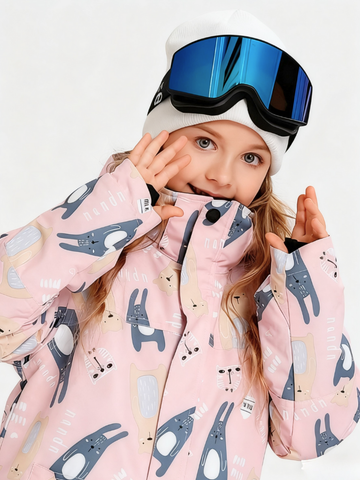 NANEND Kids OTG Ski Goggles