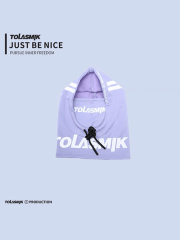 Tolasmik Purple Helmet Hood