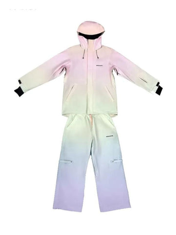 Molocoster 3L Rainbow Unicorn Snow Suit - Women's