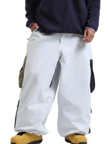 Gsou Snow Color Block Double Cargo Snow Pants - Unisex