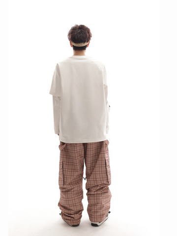 Molocoster Checkered Snow Pants - Unisex