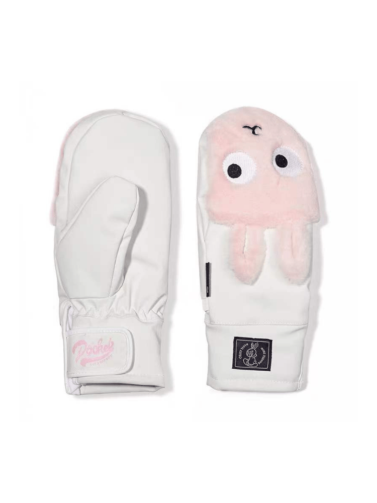 Doorek Bunny Furry Mittens