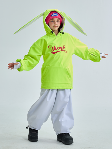 Doorek Kids Bunny Ear 3L Snow Hoodie