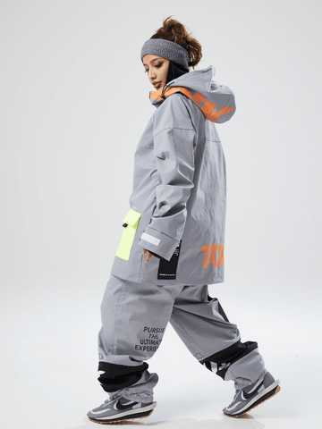 Tolasmik Baggy Style Cargo Snow Pants - Unisex