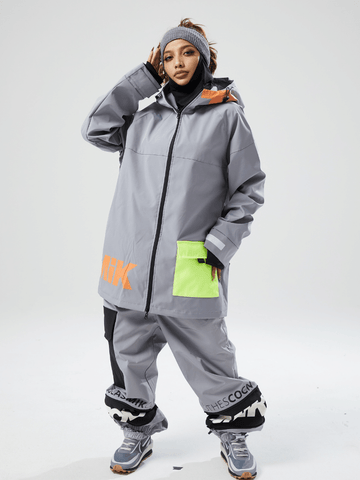 Tolasmik Baggy Style Cargo Snow Pants - Unisex