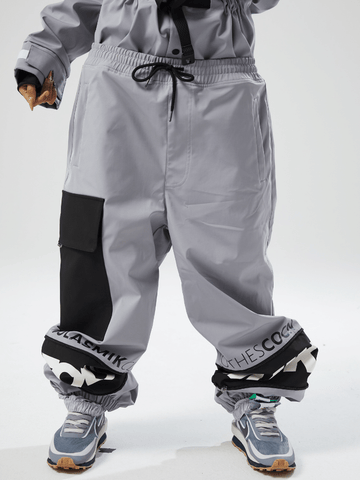 Tolasmik Baggy Style Cargo Snow Pants - Unisex