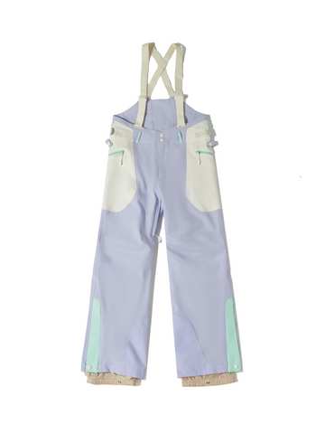 LITAN Chic Macaron Snow Bib Pants - Women's