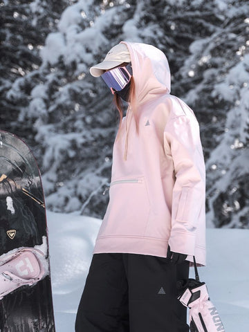 NANDN Chic Zip Pocket Hoodie - Women's