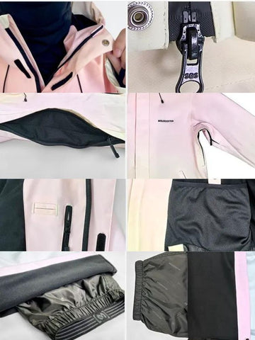 Molocoster 3L Rainbow Unicorn Snow Suit - Women's