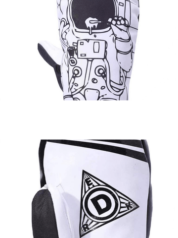 DOOREK Shaped Long Mittens