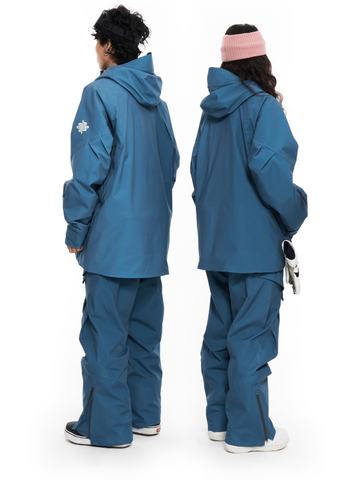 LITAN Gradient Color Mountain Snow Jacket - Women's