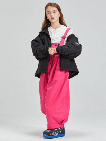 Doorek Kids Detachable Rabbit Ears Hooded Snow Jacket