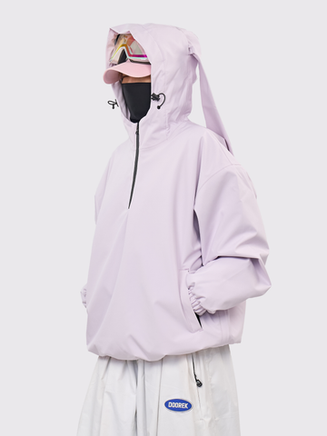 Doorek Bunny Ear Pullover Snow Anorak - Unisex