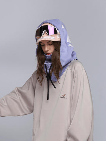 Tolasmik Purple Helmet Hood