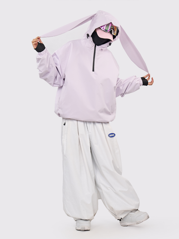Doorek Bunny Ear Pullover Snow Anorak - Unisex