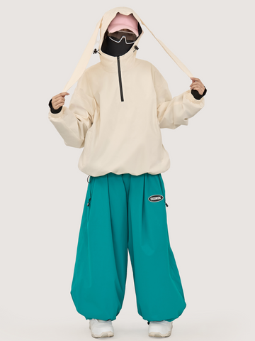 Doorek Bunny Ear Pullover Snow Anorak - Unisex