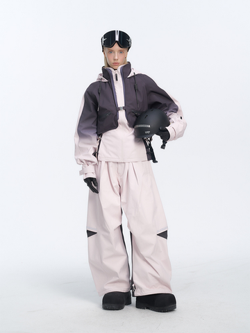 BCG Ballet Bound Pink Baggy Ski Pants - Women's