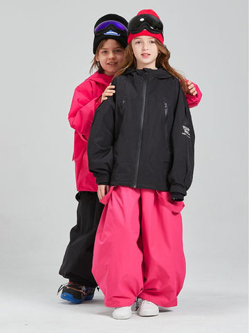 Doorek Kids 3M Thinsulate Adjustable Suspenders Snow Pants