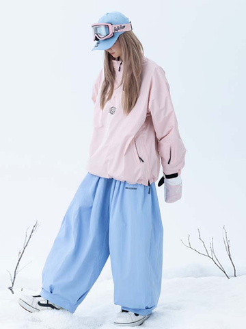 Molocoster Parachute Baggy Ski Pants – Unisex