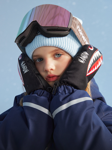 NANEND Kids Magnetic Ski Goggles