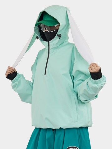 Doorek Bunny Ear Pullover Snow Anorak - Unisex