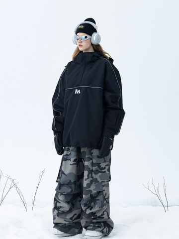 Molocoster Drift 3L Baggy Ski Fleece Pullover - Unisex