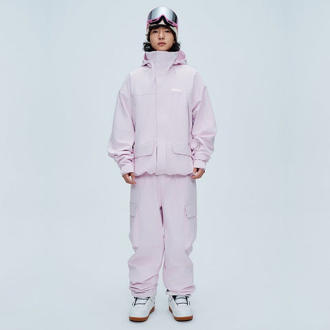 NIS 2L Solid Color Loose Jacket - Unisex