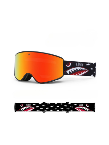 NANEND Kids OTG Ski Goggles