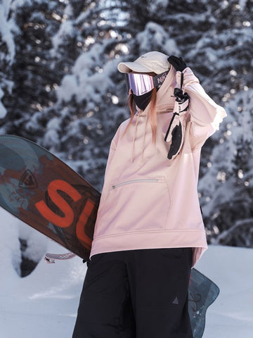 NANDN Chic Zip Pocket Hoodie - Women's