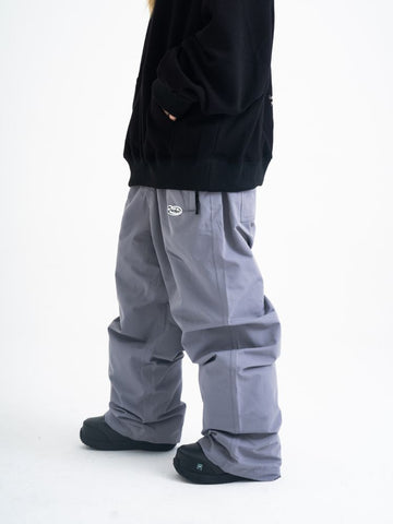 TRICKER Grey Baggy Snow Pants - Women's