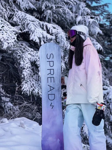 Molocoster 3L Rainbow Unicorn Snow Suit - Women's