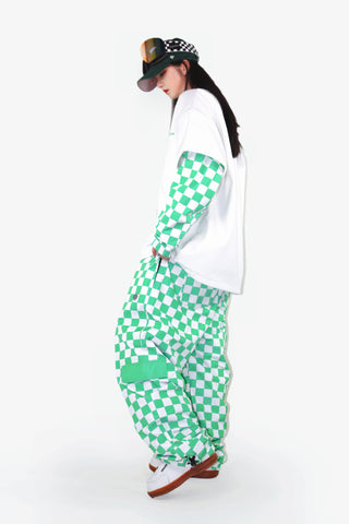 Molocoster Chess Pattern Snow Suit - Women's