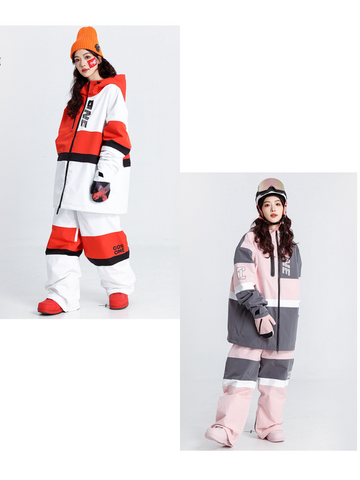 Cosone Glimmer Baggy Style Outdoor Jacket - Unisex