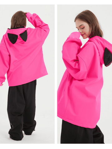 Doorek Iconic Cat Fleece Hoodie - Women's