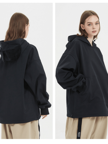 Doorek Iconic Cat Fleece Hoodie - Women's