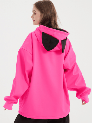 Doorek Iconic Cat Fleece Hoodie - Women's