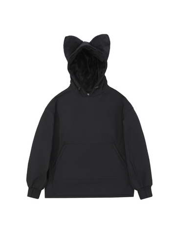 Doorek Iconic Cat Fleece Hoodie - Women's