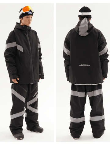 Doorek 3L Adventure Reflective Snow Suit - Men's