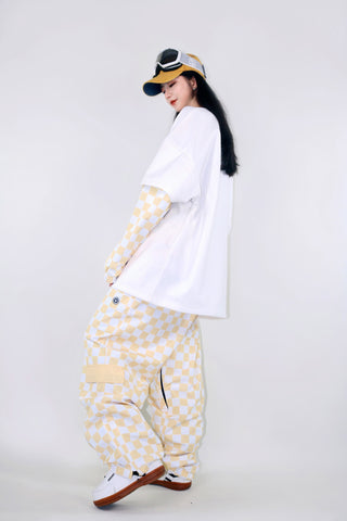 Molocoster Chess Pattern Snow Suit - Women's